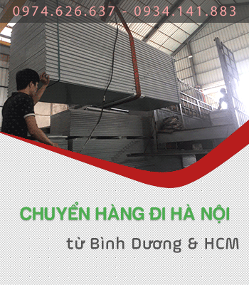 Banner dịch vụ chành xe gửi hàng đi Hà Nội